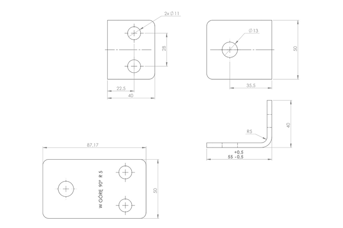 Fixation de la manivelle UNITRAILER pour le chargement/déchargement de la remorque