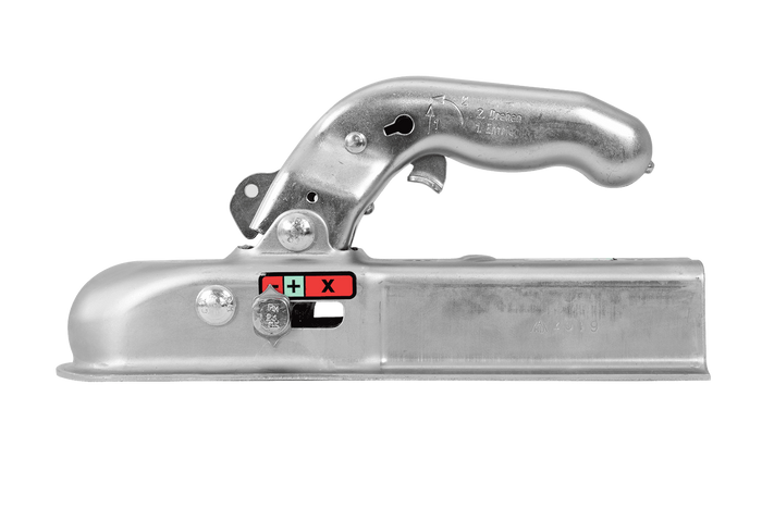 Attelage à boule KNOTT K7.5-K pour remorque de 750 kg avec timon carré de 50 mm