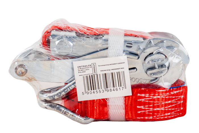 Sangle de transport avec tendeur UNITRAILER 4m/25mm/1t