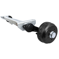 Essieu freiné KNOTT VGB13 pour remorque / dépanneuse 1350kg 1300mm 1750mm 5x112