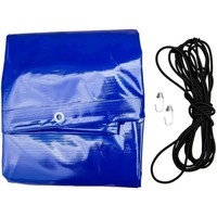 Bâche de protection pour arceau H-800 UNITRAILER bleue, pour remorque 264x150 cm GARDEN 265 KIPP