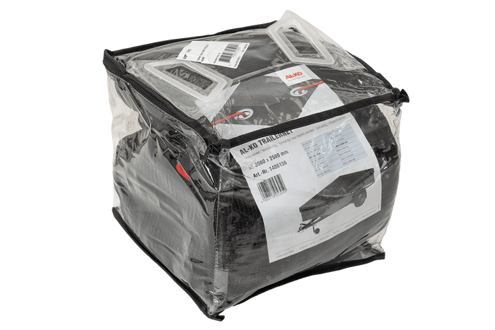 Filet de transport à mailles fines AL-KO pour sécurisser le chargement de la remorque 250 x 350 cm