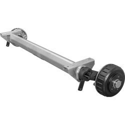 Essieu freiné AL-KO EURO pour remorque / dépanneuse 1800kg 1400mm 1900mm 5x112