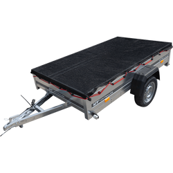 Filet de transport à mailles fines AL-KO sécurisant le chargement de la remorque 230x400cm