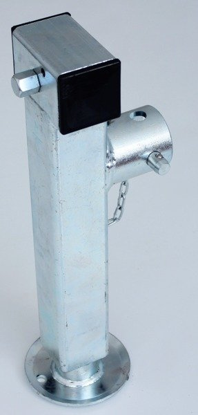 Ensemble béquille à manivelle Winterhoff SF 60-19-280 pour remorques et adaptateur