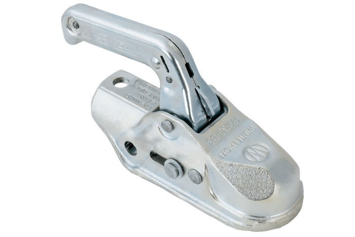 Attelage à boule WINTERHOFF WW30-D3-K1414 pour remorque 3000kg avec timon tubulaire de 50mm, fonte