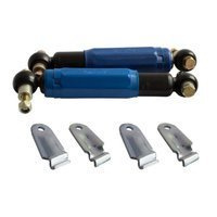 Set : 2x Amortisseur AL-KO Octagon bleu 1350-2700 kg + 2x jeux de pattes AL-KO