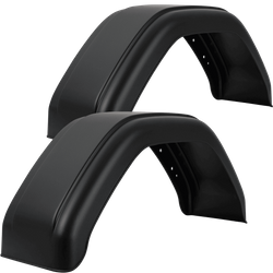 Kit de deux garde-boue pour remorque 14-15" DE HAAN HMK 2275, passages de roues 750/220mm