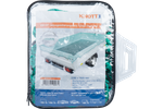 Filet de transport pour remorque KNOTT 1500x2200 avec cordon élastique