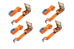 Kit de quatre sangles de transport avec tendeur UNITRAILER 4m/35mm/2t