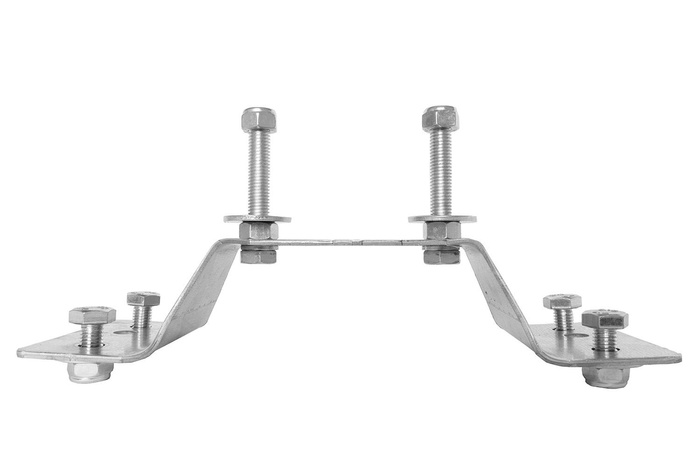 Support roue de secours remorque 155/70 R13 UNITRAILER