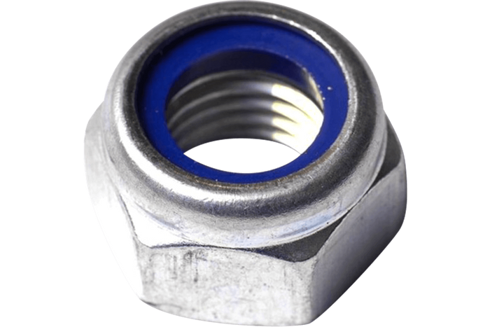 Ecrou pour roue support DROMET M10, autobloquant, DIN 985