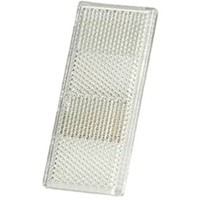 Catadioptre autocollant blanc pour remorques