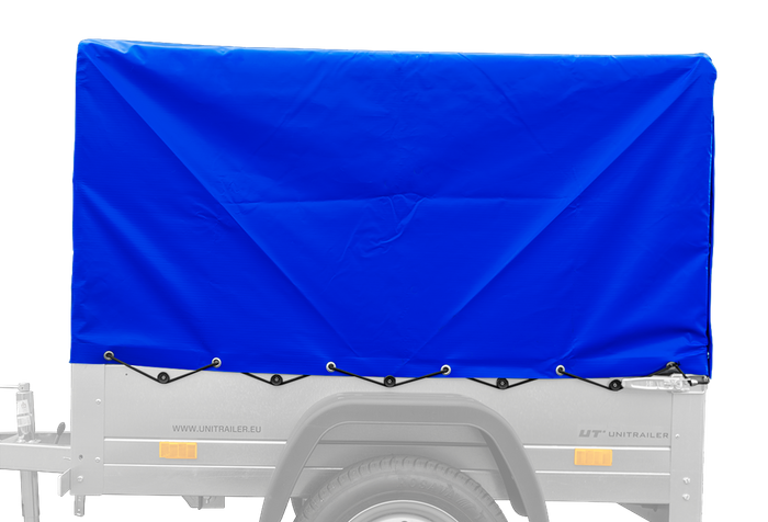 Bâche haute bleue pour la remorques 150x106 cm Garden Trailer 150 KIPP