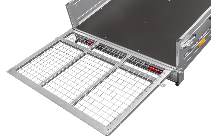 Rampe grillagée UNITRAILER pour remorque 88,6 cm 400 kg