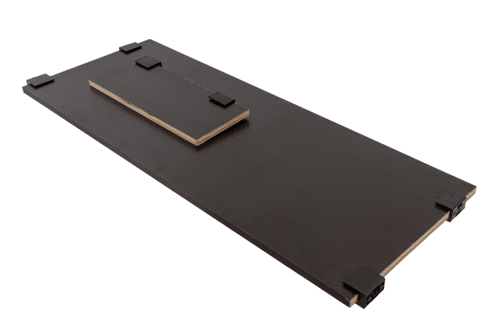 Ensemble de deux étagères, cloisons pour la boîte à outils DAKEN ARKA 81209, compartiment 1125x445mm et 445x180mm