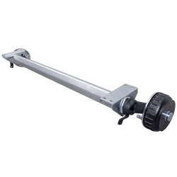 Essieu freiné AL-KO EURO pour remorque bateau 1800kg 1645/1755mm 2230mm 5x112