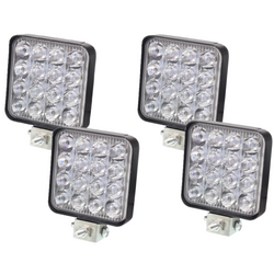 Lot de quatre lampes de travail LED réflecteur HERMON LLP16MINI 16xLED 2880lm