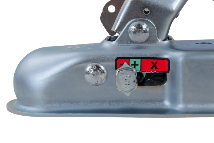 Attelage à boule KNOTT K7.5-M pour remorque de 750 kg avec timon carré de 70 mm