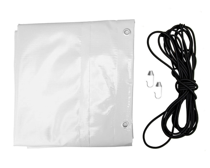 Bâche plate grise pour remorque Garden Trailer 200 KIPP