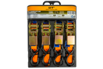 Kit de quatre sangles de transport avec tendeur UNITRAILER 4m/25mm/0,68t