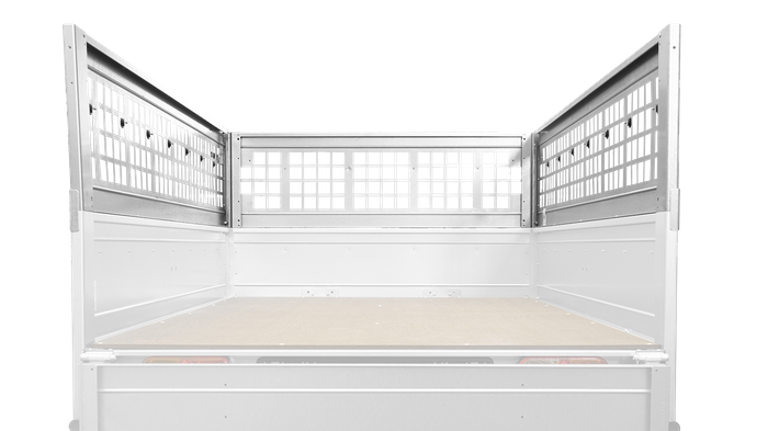 CÔTÉS GRILLAGÉS Unitrailer GARDEN TRAILER 201 KIPP