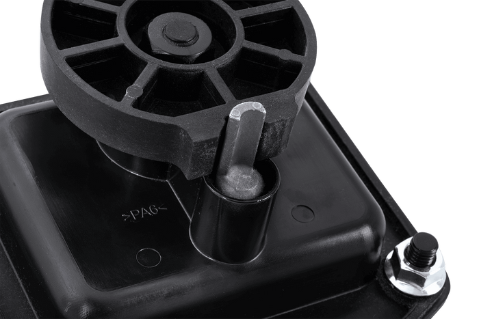 Serrure DAKEN 89010 avec poignée pour coffre à outils WELVET