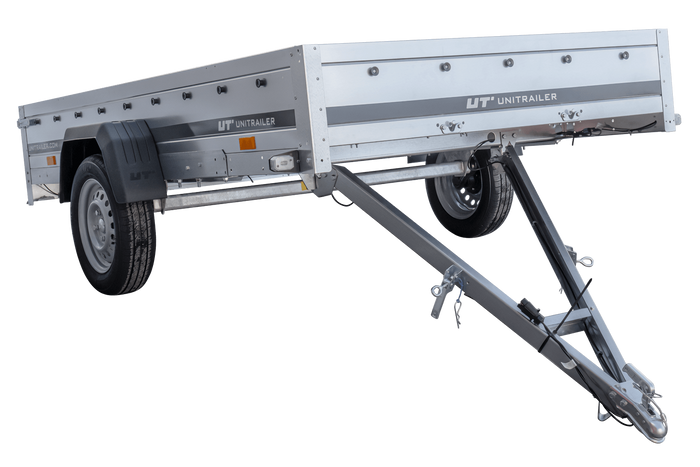 Remorque à essieu simple 264x150 UNITRAILER GARDEN 265 KIPP