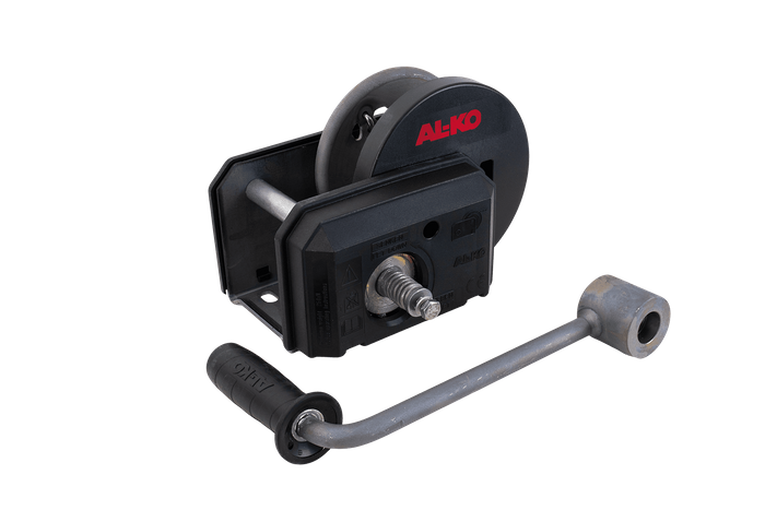 Treuil manuel pour remorque de dépanneuse AL-KO 500 kg avec frein