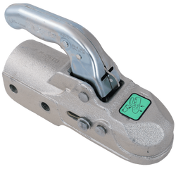 Attelage à boule KNOTT K35-C pour remorque de 3 500 kg avec timon tubulaire de 60 mm, en fonte 