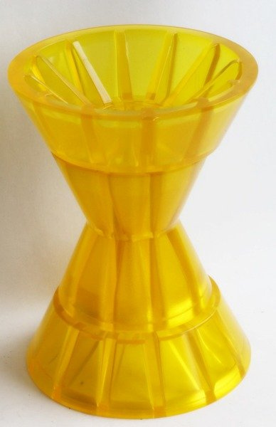 Kit: diabolo profilé avec deux couvercles d'extrémité PVC Knott