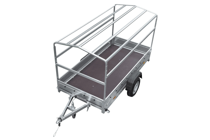 Arceau H-1100 pour bâche de remorque UNITRAILER GARDEN 265 KIPP