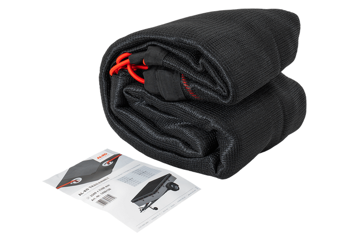 Filet de transport à mailles fines AL-KO pour sécurisser le chargement de la remorque 250 x 350 cm