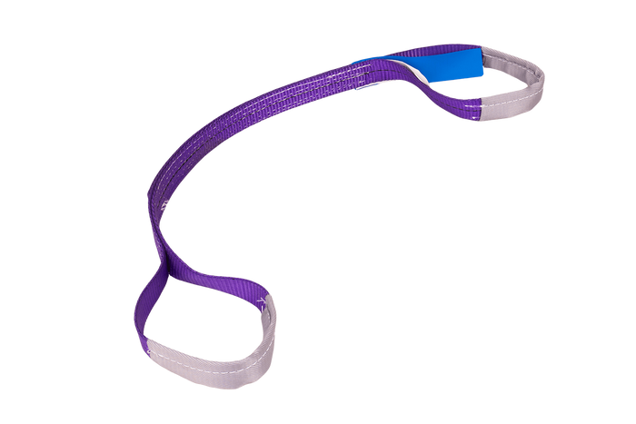 Élingue, sangle de levage HEFFA 1 m/30 mm/1 t avec boucles