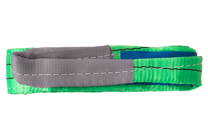 Élingue, sangle de levage HEFFA 2 m/60 mm/2 t avec boucles
