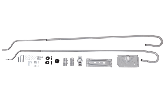 Support de roue de secours KNOTT pour caravanes 1475-1850 mm