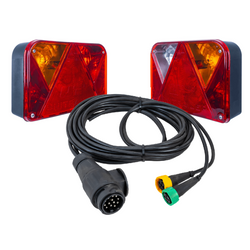 Feux arrière DOBPLAST DPT35 + faisceau MANTES 4m 13PIN