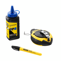 Kit de marquage STANLEY FATMAX 0-47-681 ficelle + craie + marqueur
