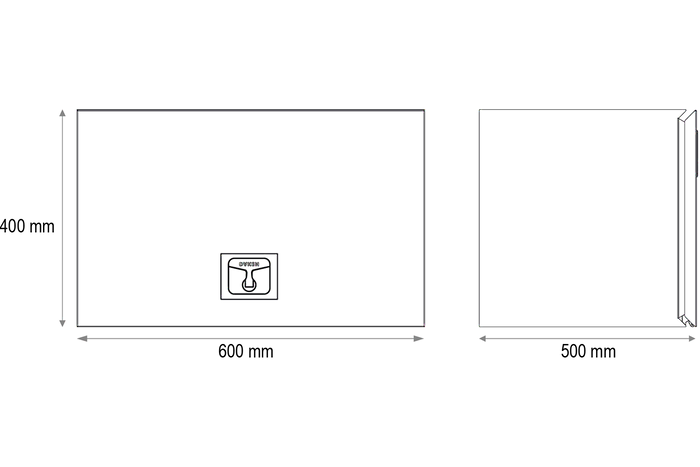 Coffre à outils DAKEN 8Z1720 Z17 600X400X500mm 105l