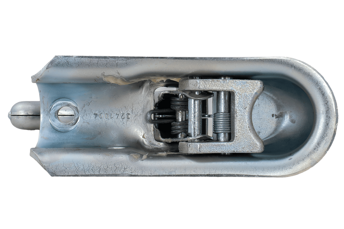 Attelage à boule KNOTT K20-B pour remorque de 2 000 kg avec timon tubulaire de 45 mm, en fonte 