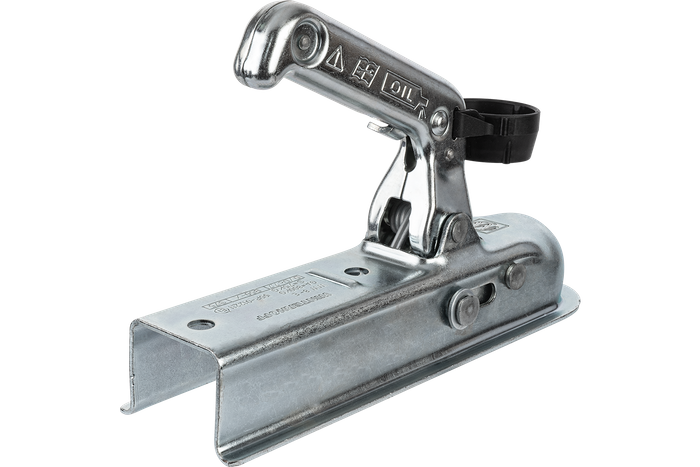 Attelage à boule WINTERHOFF WW8-E pour remorque 800kg avec timon carré 50mm