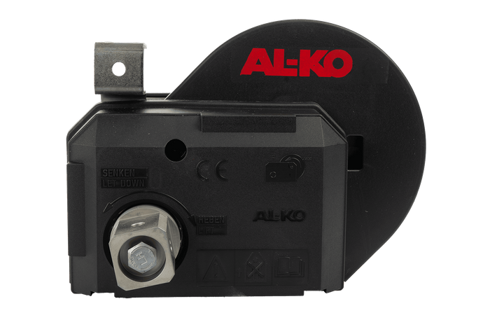 Treuil manuel pour remorque dépanneuse AL-KO 900kg avec frein et déroulement automatique