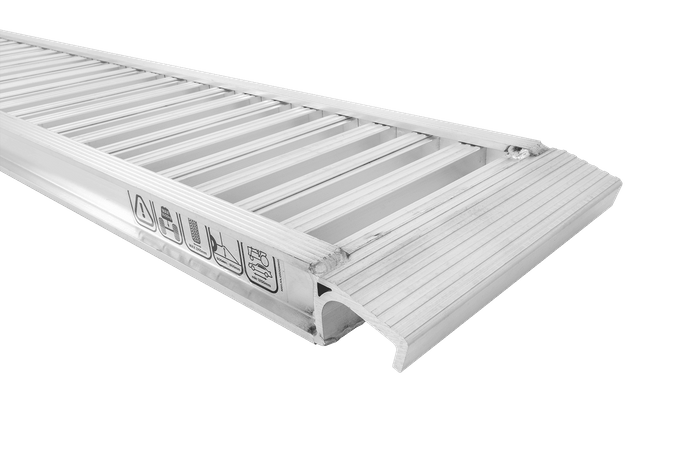 Rampe de chargement pour les remorques 250 cm 3000 kg
