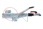 Dispositif de dépassement AL-KO 161S avec attelage AK161 pour remorque de 1600 kg à timon carré