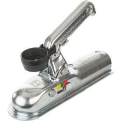 Attelage à boule WINTERHOFF WW8-A pour remorque 800kg avec timon tubulaire de 50mm