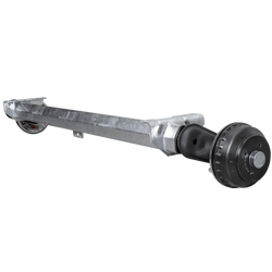 Essieu freiné AL-KO COMPACT pour remorque / dépanneuse 1350kg 1350mm 1900mm 4x100