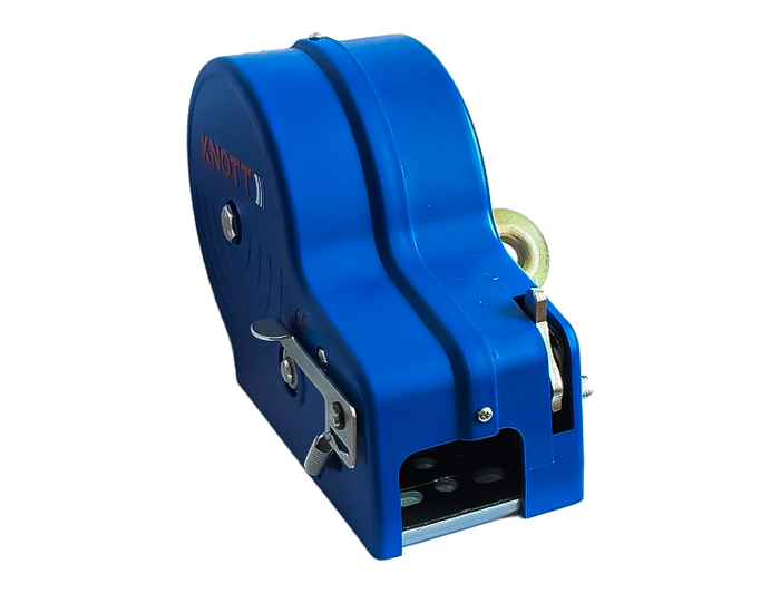 Treuil remorque bateau à sangle 1150 kg KNOTT boîtier bleu