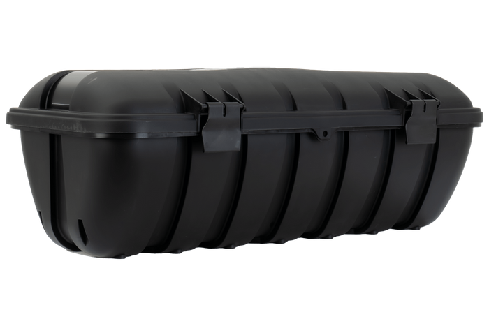 Caisse, boîtie extincteur 9/12kg DAKEN 82511 STRIKE 707x322x239mm noir