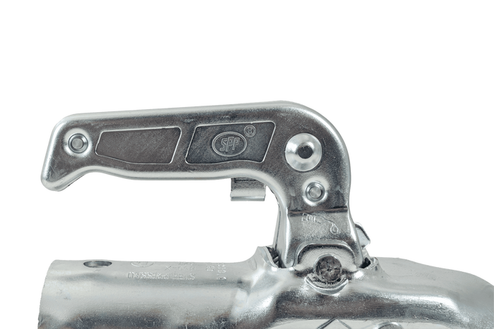 Attelage à boule STEELPRESS BC-3000.1D-00-00+Z2 pour remorque de 3 000 kg avec timon tubulaire de 35 à 50 mm