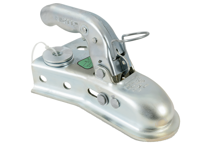 Attelage à boule KNOTT 6E0176.001 pour remorque de 750 kg avec timon en V